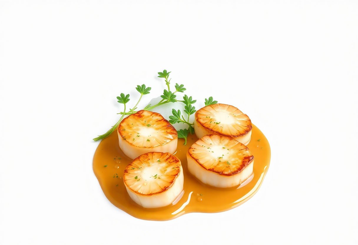 Piatti regionali di scaloppine di vitella