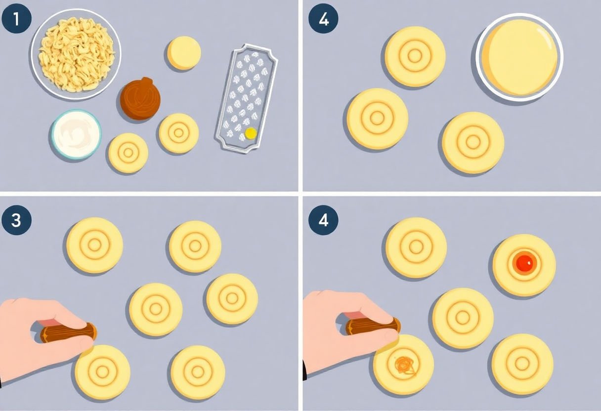 Procedimento passo-passo per la preparazione dei taralli